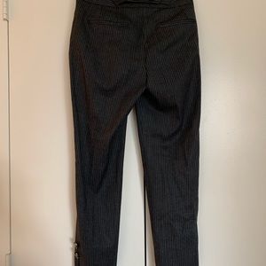 Dolce Gabbana crystal button wool pants
